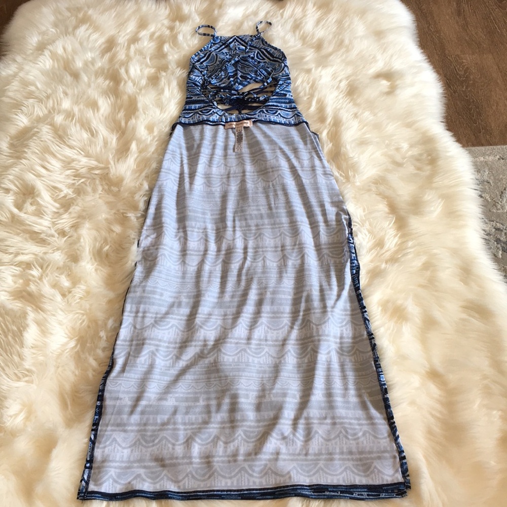 Nanette Lepore Santorini Scallop Cover-upMaxiDress - Picture 14 of 16